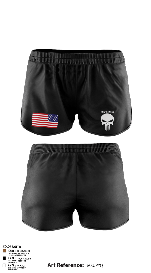 Ranger Panties, HHC 153 CSSB, National Guard, Teamtime, Team time, sublimation, custom sports apparel, team uniforms, spirit wear, spiritwear, sports uniforms, custom shirts, team store, custom team store, fundraiser sports, apparel fundraiser