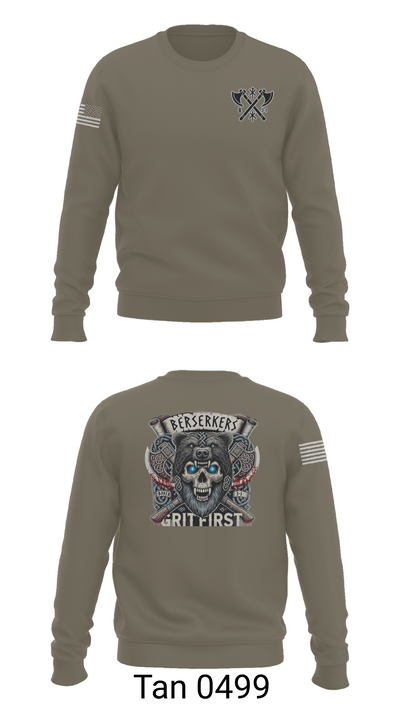 Baker 3-509th 3rd Plt 1st squad 60073036 Crew Neck Sweatshirt - 65