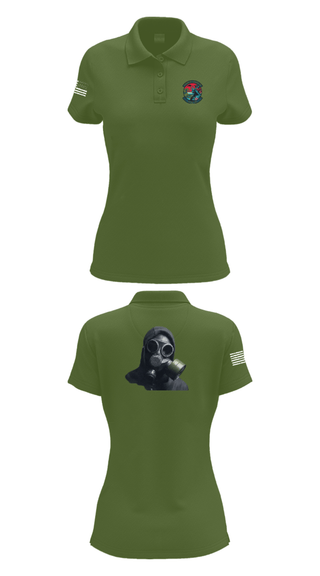 Women's Short Sleeve Performance Polo, 18 CES/CEX, , Teamtime, Team time, sublimation, custom sports apparel, team uniforms, spirit wear, spiritwear, sports uniforms, custom shirts, team store, custom team store, fundraiser sports, apparel fundraiser