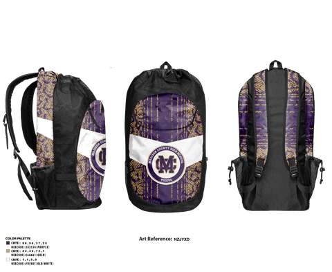 Gear Bag, Madison County High School Cross Country, Cross Country, Teamtime, Team time, sublimation, custom sports apparel, team uniforms, spirit wear, spiritwear, sports uniforms, custom shirts, team store, custom team store, fundraiser sports, apparel fundraiser