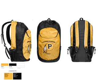Gear Bag, Pontotoc High School Golf, Golf, Teamtime, Team time, sublimation, custom sports apparel, team uniforms, spirit wear, spiritwear, sports uniforms, custom shirts, team store, custom team store, fundraiser sports, apparel fundraiser