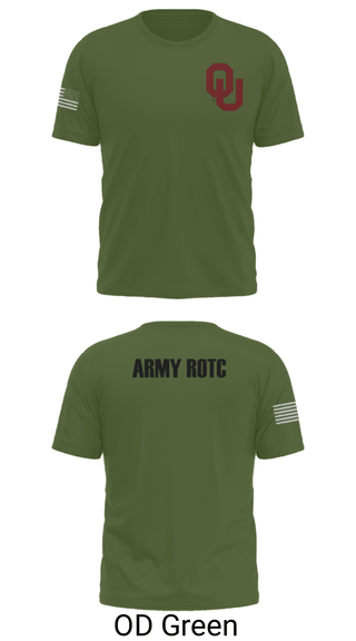 Short Sleeve Performance Shirt, OU Army ROTC, Army, Teamtime, Team time, sublimation, custom sports apparel, team uniforms, spirit wear, spiritwear, sports uniforms, custom shirts, team store, custom team store, fundraiser sports, apparel fundraiser