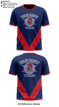 Thales Academy-Apex High School Cheer 7969385 Short Sleeve Performance Shirt - 41