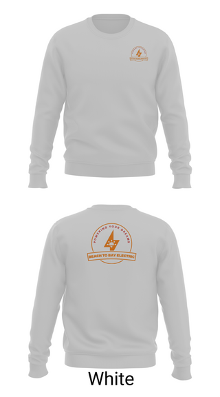 Crew Neck Sweatshirt, Beach to Bay Electric, , Teamtime, Team time, sublimation, custom sports apparel, team uniforms, spirit wear, spiritwear, sports uniforms, custom shirts, team store, custom team store, fundraiser sports, apparel fundraiser