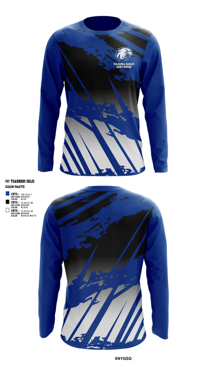 Columbia Eagles 21671598 Long Sleeve Performance Shirt - 1