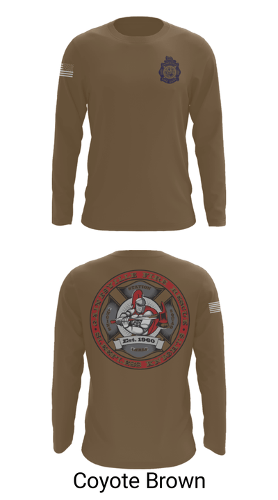 GFR Station 3 95444418 Long Sleeve Performance Shirt - 6