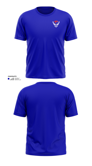 Short Sleeve Performance Shirt, TX-794, Air Force, Teamtime, Team time, sublimation, custom sports apparel, team uniforms, spirit wear, spiritwear, sports uniforms, custom shirts, team store, custom team store, fundraiser sports, apparel fundraiser