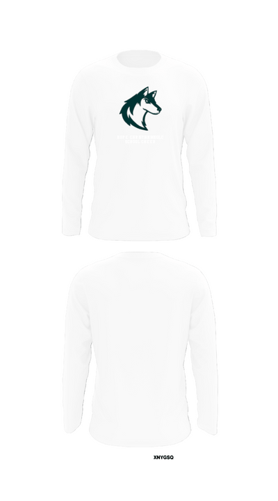 Hope Christian Middle School Cheer 1829633 Long Sleeve Performance Shirt - 8