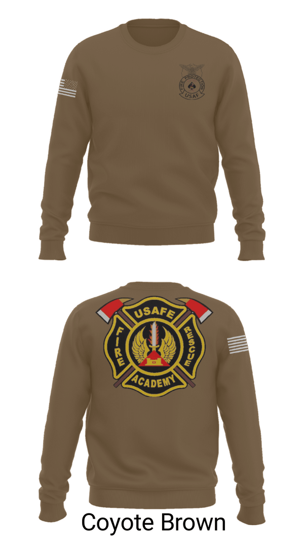 Crew Neck Sweatshirt, 435th CTS, Air Force, Teamtime, Team time, sublimation, custom sports apparel, team uniforms, spirit wear, spiritwear, sports uniforms, custom shirts, team store, custom team store, fundraiser sports, apparel fundraiser