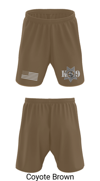 Athletic Shorts With Pockets, Fresno Police Department K9 Unit, Police, Teamtime, Team time, sublimation, custom sports apparel, team uniforms, spirit wear, spiritwear, sports uniforms, custom shirts, team store, custom team store, fundraiser sports, apparel fundraiser
