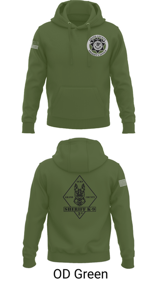 Hoodie, GCSO K9, , Teamtime, Team time, sublimation, custom sports apparel, team uniforms, spirit wear, spiritwear, sports uniforms, custom shirts, team store, custom team store, fundraiser sports, apparel fundraiser