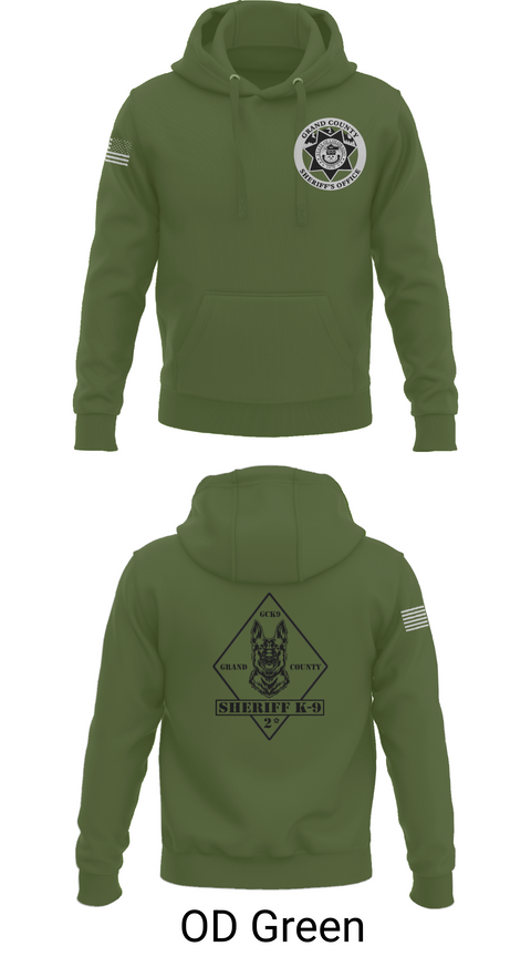 Hoodie, GCSO K9, , Teamtime, Team time, sublimation, custom sports apparel, team uniforms, spirit wear, spiritwear, sports uniforms, custom shirts, team store, custom team store, fundraiser sports, apparel fundraiser