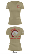 331 TRS / FLT 154 WOLFPACK 75262694 Women's Short Sleeve V-neck Shirt - 88