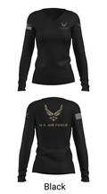 Wings 44060422 Women's Long Sleeve V-neck Shirt - 37