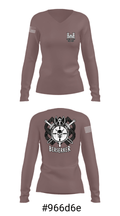 B TRP 278th RES ACR 42302065 Women's Long Sleeve V-neck Shirt - 9