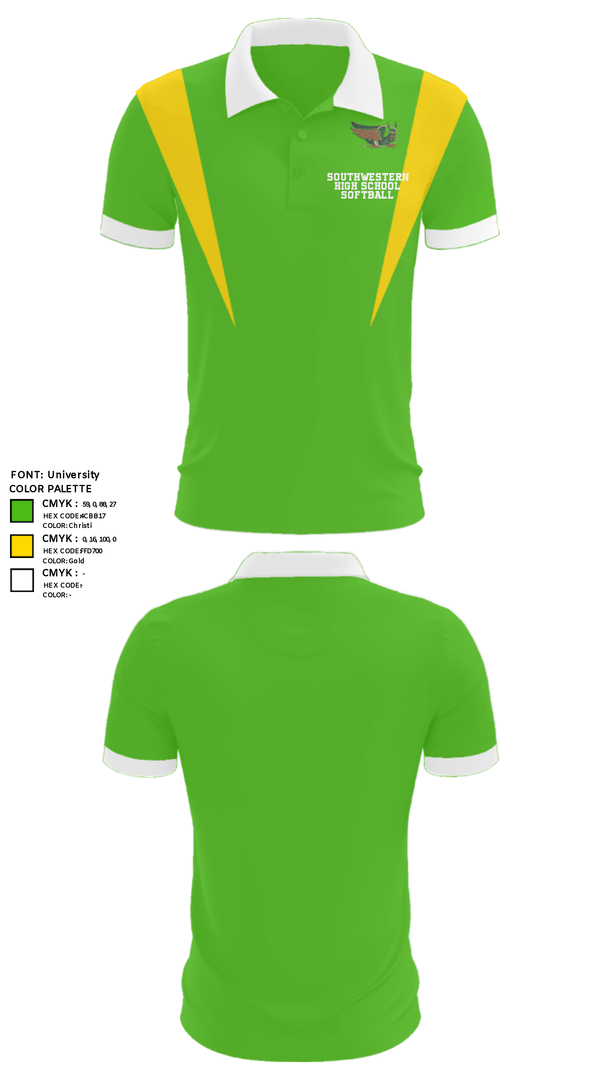 Short Sleeve Performance Polo, Southwestern High School Softball, Softball, Teamtime, Team time, sublimation, custom sports apparel, team uniforms, spirit wear, spiritwear, sports uniforms, custom shirts, team store, custom team store, fundraiser sports, apparel fundraiser