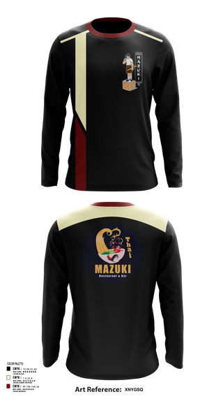 Long Sleeve Performance Shirt, Thai Mazuki, , Teamtime, Team time, sublimation, custom sports apparel, team uniforms, spirit wear, spiritwear, sports uniforms, custom shirts, team store, custom team store, fundraiser sports, apparel fundraiser