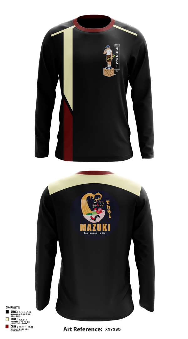 Long Sleeve Performance Shirt, Thai Mazuki, , Teamtime, Team time, sublimation, custom sports apparel, team uniforms, spirit wear, spiritwear, sports uniforms, custom shirts, team store, custom team store, fundraiser sports, apparel fundraiser
