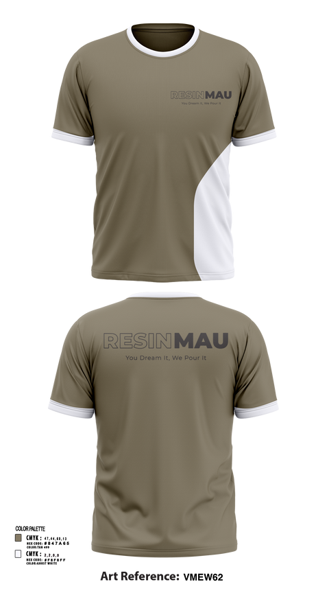 Short Sleeve Performance Shirt, Resin Mau, , Teamtime, Team time, sublimation, custom sports apparel, team uniforms, spirit wear, spiritwear, sports uniforms, custom shirts, team store, custom team store, fundraiser sports, apparel fundraiser