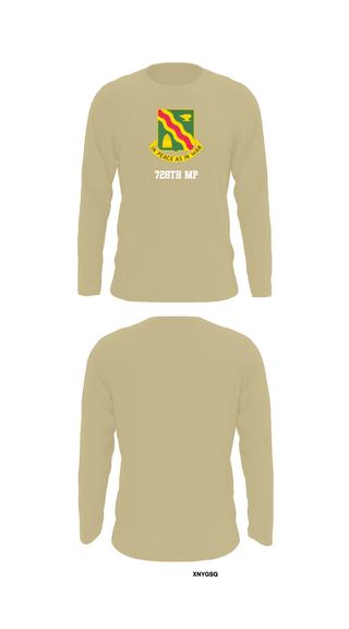 Long Sleeve Performance Shirt, 728th MP, Army, Teamtime, Team time, sublimation, custom sports apparel, team uniforms, spirit wear, spiritwear, sports uniforms, custom shirts, team store, custom team store, fundraiser sports, apparel fundraiser