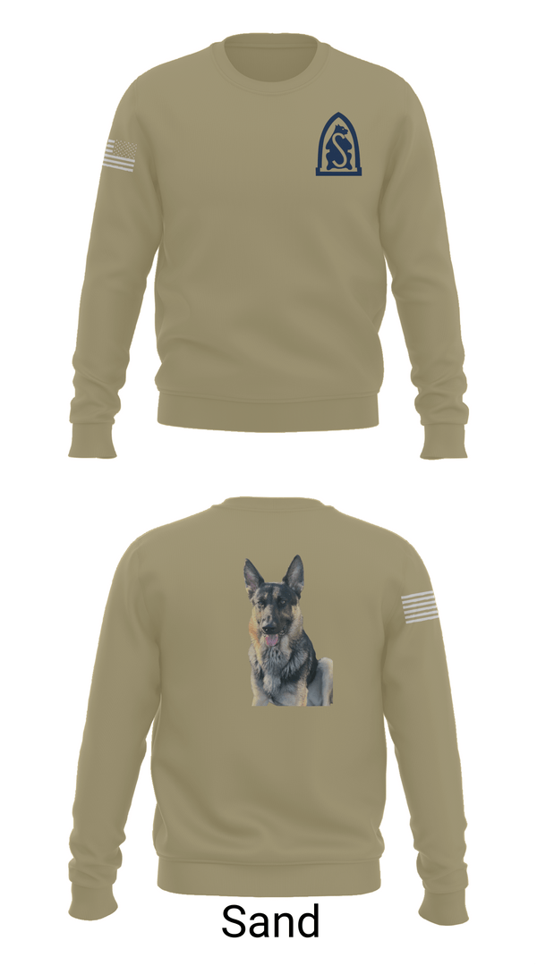 Crew Neck Sweatshirt, 4-31 infantry battalion hotel company, Army, Teamtime, Team time, sublimation, custom sports apparel, team uniforms, spirit wear, spiritwear, sports uniforms, custom shirts, team store, custom team store, fundraiser sports, apparel fundraiser