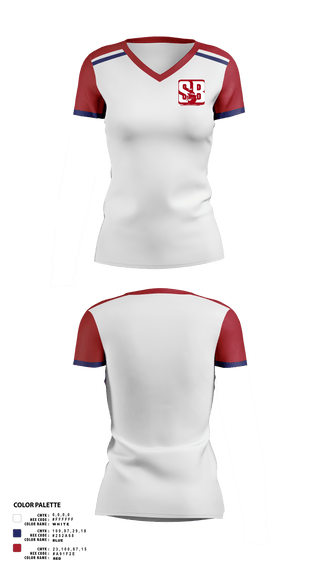 Womens Short Sleeve Vneck Shirt, Sturgeon Bay High School Band, Spirit Store, Teamtime, Team time, sublimation, custom sports apparel, team uniforms, spirit wear, spiritwear, sports uniforms, custom shirts, team store, custom team store, fundraiser sports, apparel fundraiser