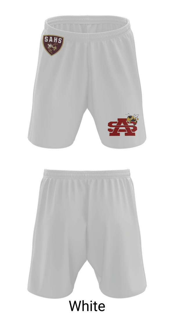 Athletic Shorts With Pockets, St Augustine Yellow Jackets, Swimming, Teamtime, Team time, sublimation, custom sports apparel, team uniforms, spirit wear, spiritwear, sports uniforms, custom shirts, team store, custom team store, fundraiser sports, apparel fundraiser