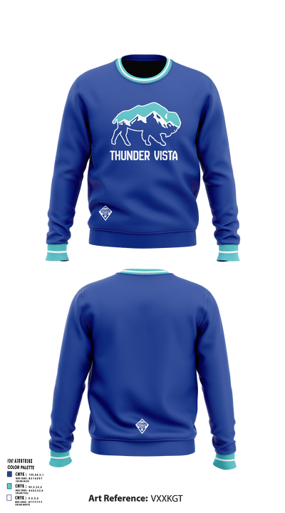 Thunder Vista MS 68035826 Crew Neck Sweatshirt - 1