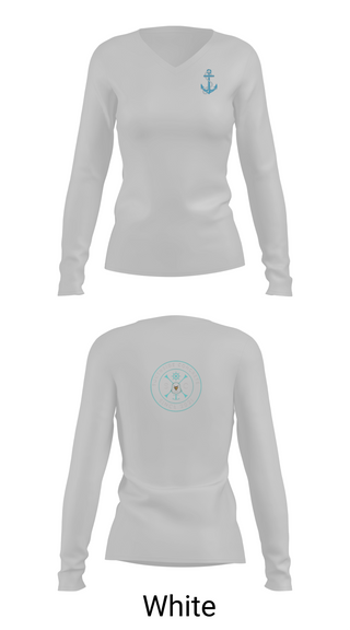Womens Long Sleeve Vneck Shirt, SOUTHSIDE CONCRETE, , Teamtime, Team time, sublimation, custom sports apparel, team uniforms, spirit wear, spiritwear, sports uniforms, custom shirts, team store, custom team store, fundraiser sports, apparel fundraiser