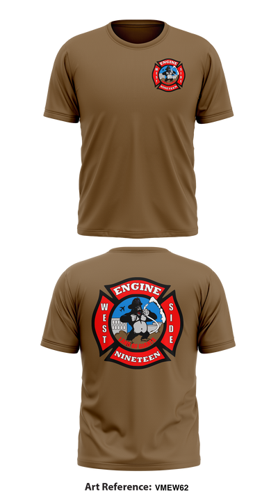 Station 19 11866186 Short Sleeve Performance Shirt - 41