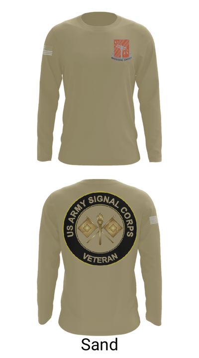 440th Signal Brigade 93602723 Long Sleeve Performance Shirt - 43