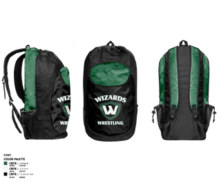 Gear Bag, Illinois Kids Wrestling Federation, Wrestling, Teamtime, Team time, sublimation, custom sports apparel, team uniforms, spirit wear, spiritwear, sports uniforms, custom shirts, team store, custom team store, fundraiser sports, apparel fundraiser