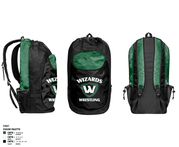 Gear Bag, Illinois Kids Wrestling Federation, Wrestling, Teamtime, Team time, sublimation, custom sports apparel, team uniforms, spirit wear, spiritwear, sports uniforms, custom shirts, team store, custom team store, fundraiser sports, apparel fundraiser