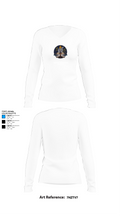 MARITIME ENFORCEMENT SPECIALIST 64321934 Women's Long Sleeve V-neck Shirt - 15