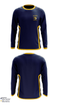 Kent County High School Basketball 74616649 Long Sleeve Performance Shirt - 1