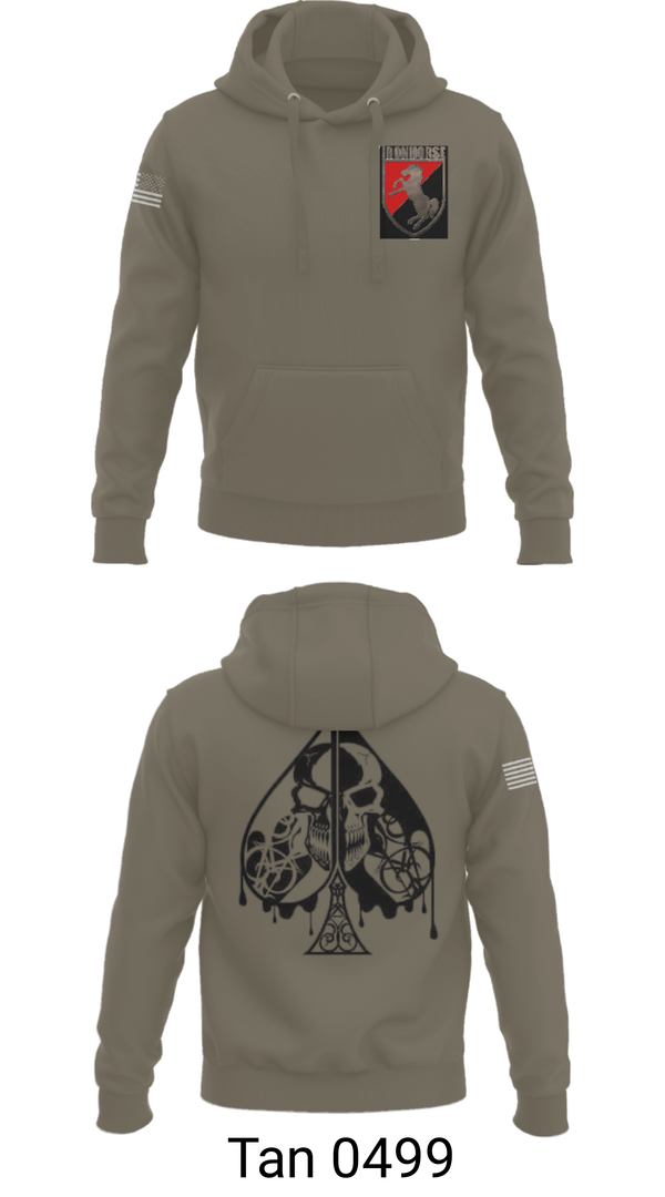 Hoodie, Dealer Company, 1/11 ACR, Army, Teamtime, Team time, sublimation, custom sports apparel, team uniforms, spirit wear, spiritwear, sports uniforms, custom shirts, team store, custom team store, fundraiser sports, apparel fundraiser