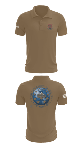 Short Sleeve Performance Polo, 186 Air Refueling Wing, Air Force, Teamtime, Team time, sublimation, custom sports apparel, team uniforms, spirit wear, spiritwear, sports uniforms, custom shirts, team store, custom team store, fundraiser sports, apparel fundraiser