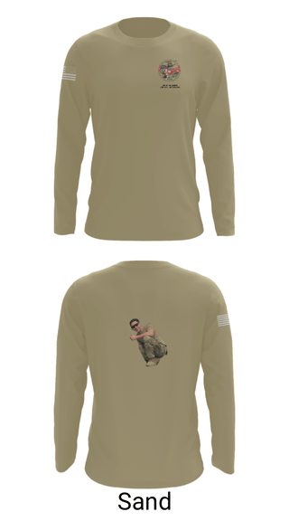 Long Sleeve Performance Shirt, 3-82 D Co. GSAB, Army, Teamtime, Team time, sublimation, custom sports apparel, team uniforms, spirit wear, spiritwear, sports uniforms, custom shirts, team store, custom team store, fundraiser sports, apparel fundraiser