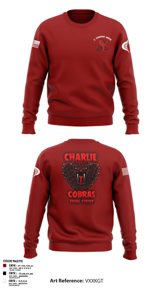 Crew Neck Sweatshirt, C. Company, MRBn, Army, Teamtime, Team time, sublimation, custom sports apparel, team uniforms, spirit wear, spiritwear, sports uniforms, custom shirts, team store, custom team store, fundraiser sports, apparel fundraiser