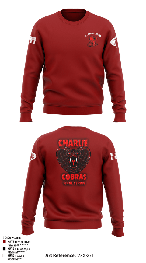 Crew Neck Sweatshirt, C. Company, MRBn, Army, Teamtime, Team time, sublimation, custom sports apparel, team uniforms, spirit wear, spiritwear, sports uniforms, custom shirts, team store, custom team store, fundraiser sports, apparel fundraiser