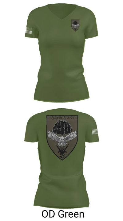 8.FschJgRgt 26 4614307 Women's Short Sleeve V-neck Shirt - 48