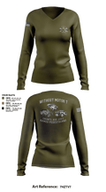 Storm Breaker’s 58099076 Women's Long Sleeve V-neck Shirt - 100