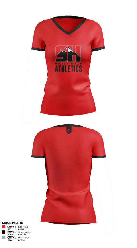 Old School Cotton Feel Shirt, Silver Hills MS, , Teamtime, Team time, sublimation, custom sports apparel, team uniforms, spirit wear, spiritwear, sports uniforms, custom shirts, team store, custom team store, fundraiser sports, apparel fundraiser
