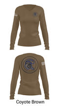 1184th DDSB 35195417 Women's Long Sleeve V-neck Shirt - 17