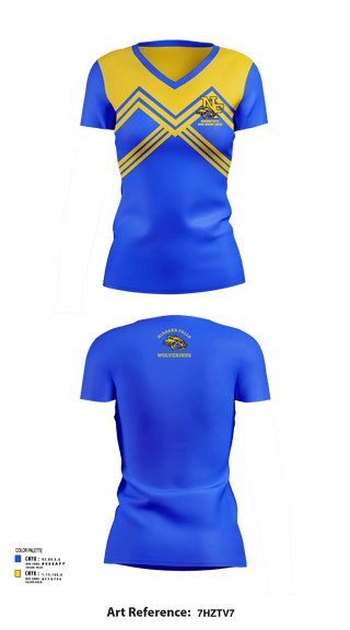 Womens Short Sleeve Vneck Shirt, Niagara Falls High School Cheer, Cheer, Teamtime, Team time, sublimation, custom sports apparel, team uniforms, spirit wear, spiritwear, sports uniforms, custom shirts, team store, custom team store, fundraiser sports, apparel fundraiser
