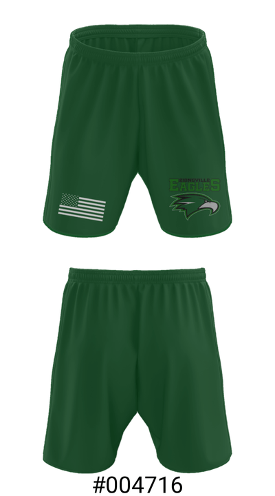Zionsville Middle School Track 86363218 Athletic Shorts With Pockets - 15