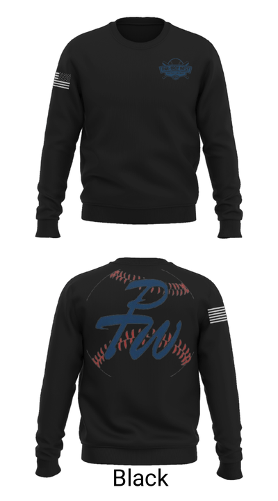 Par-Troy West Little League Baseball 82759828 Crew Neck Sweatshirt - 12