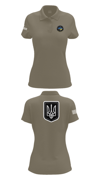 Women's Short Sleeve Performance Polo, 173rd Airborne, Army, Teamtime, Team time, sublimation, custom sports apparel, team uniforms, spirit wear, spiritwear, sports uniforms, custom shirts, team store, custom team store, fundraiser sports, apparel fundraiser