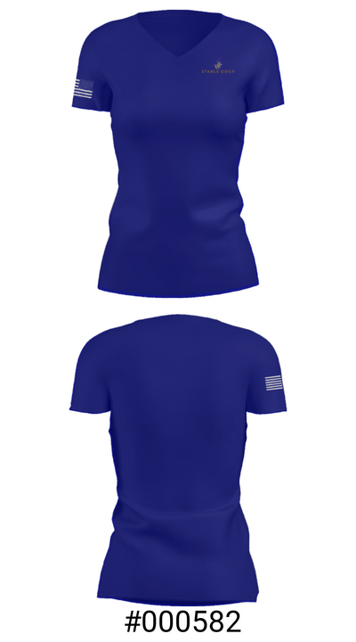 Stable DoorStable Door 6298443 Women's Short Sleeve V-neck Shirt - 21