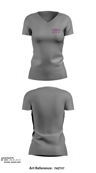 Womens Short Sleeve Vneck Shirt, Top Gun, Spirit Store, Teamtime, Team time, sublimation, custom sports apparel, team uniforms, spirit wear, spiritwear, sports uniforms, custom shirts, team store, custom team store, fundraiser sports, apparel fundraiser